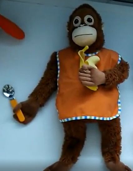 monkey doll